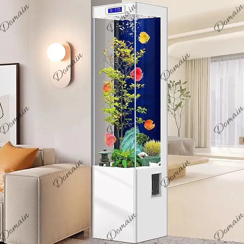 Aquarium Fish Low Maintenance - حوض سمك B80 مخصص لغرفة المعيشة،