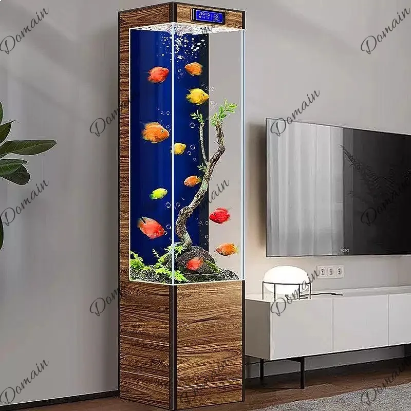 حوض سمك B80 مخصص لغرفة المعيشة - مراجعة Aquarium Fish Low Maintenance وسعره