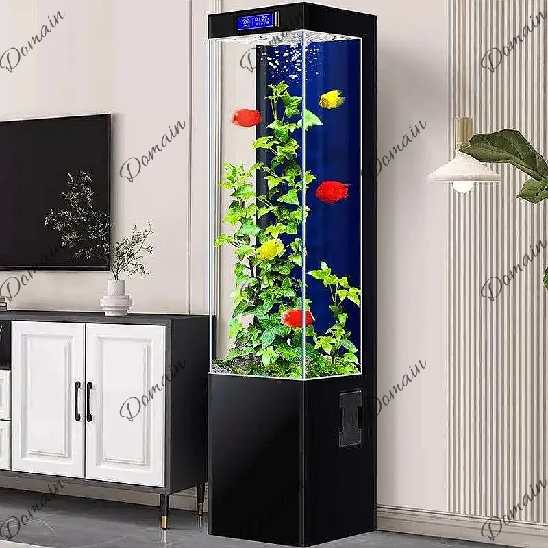 حوض سمك B80 مخصص لغرفة المعيشة - مراجعة Aquarium Fish Low Maintenance وسعره