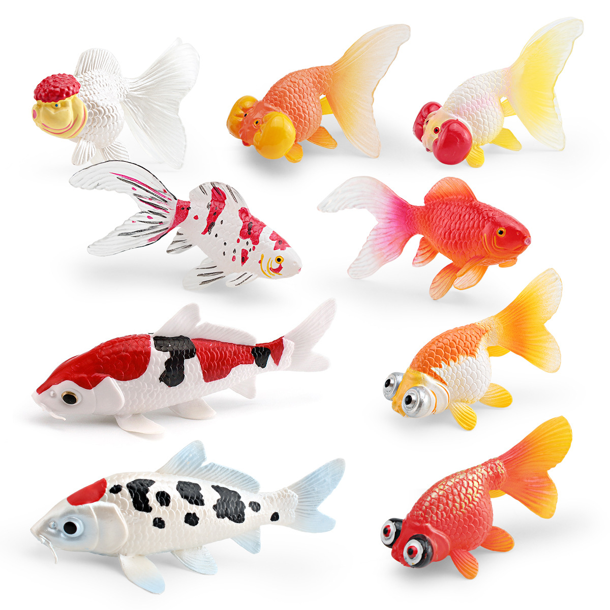 لعبة محاكاة سمكة ذهبية بلاستيك - مراجعة Aquarium Fish Reviews وسعره