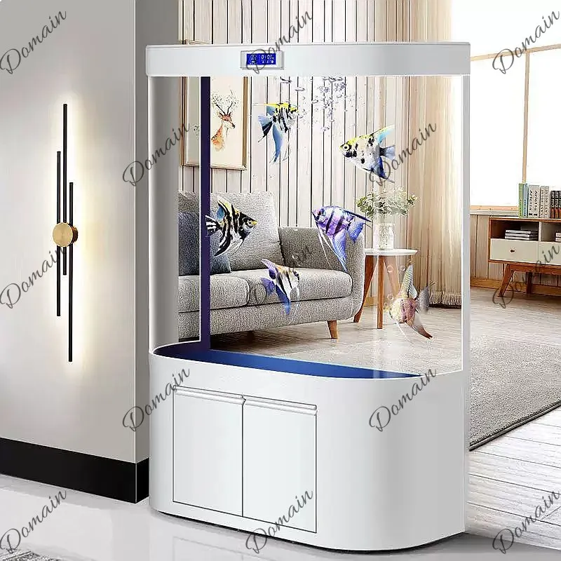 حوض سمك كبير ZL للغرفة المعيشة - مراجعة Aquarium Fish Low Maintenance وسعره