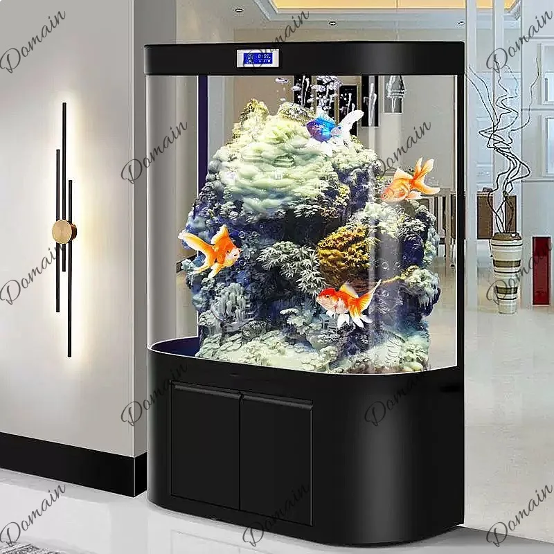 حوض سمك كبير ZL للغرفة المعيشة - مراجعة Aquarium Fish Low Maintenance وسعره