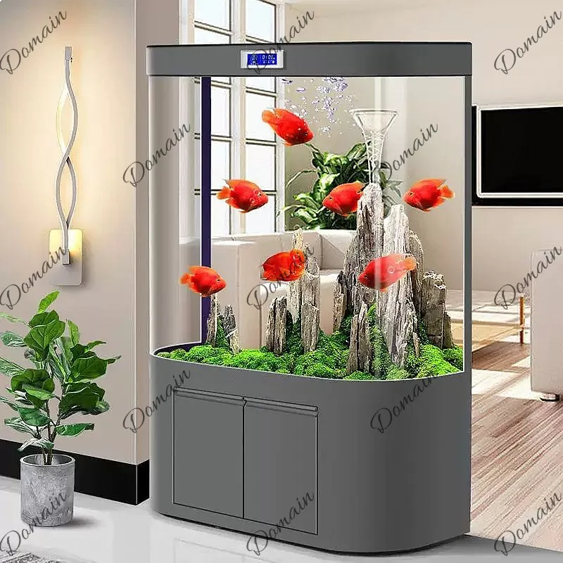حوض سمك كبير ZL للغرفة المعيشة - مراجعة Aquarium Fish Low Maintenance وسعره