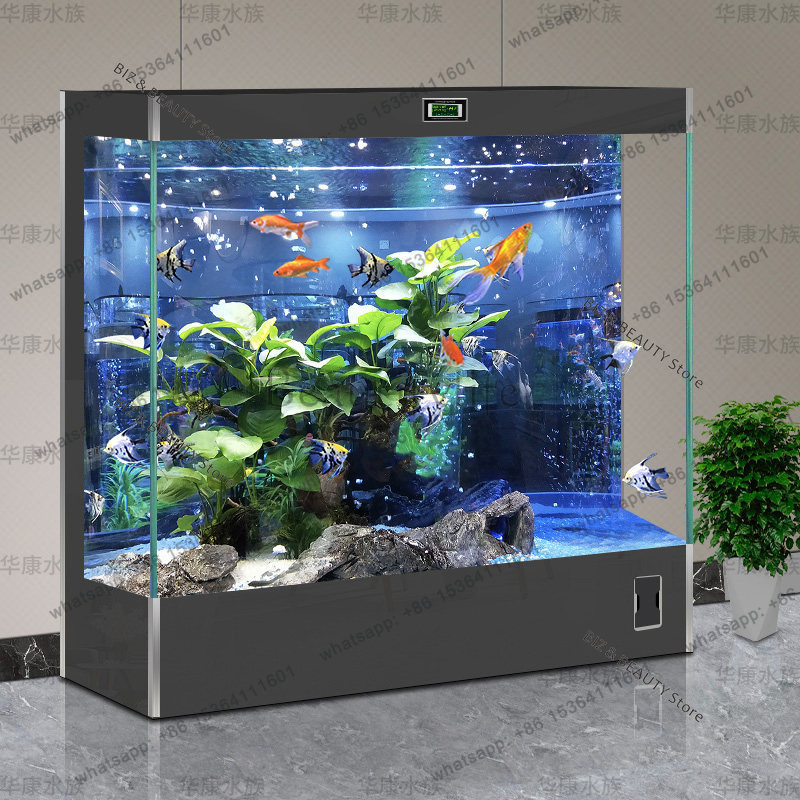حوض أسماك زجاجي فائق البياض من - مراجعة Aquarium Fish Low Maintenance وسعره