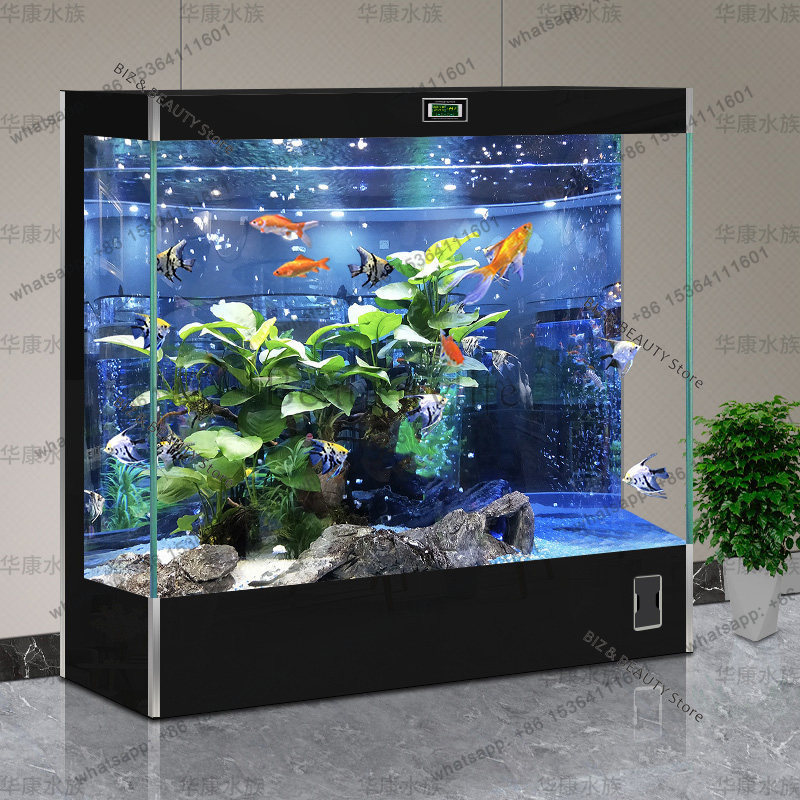 حوض أسماك زجاجي فائق البياض من - مراجعة Aquarium Fish Low Maintenance وسعره