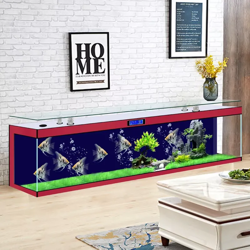 حامل تلفزيون مربع مع حوض سمك ك - مراجعة Aquarium Fish Low Maintenance وسعره